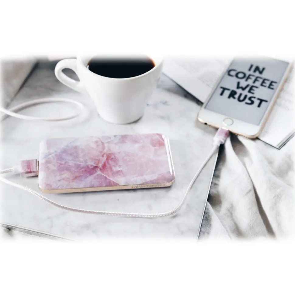 iDeal of Sweden - Fashion Power Bank - Pilion Pink Marble - iPhone Samsung Sony - New Fashion Collection - Avvenice