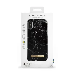 iDeal of Sweden - Fashion Case Cover - Black Marble - iPhone XR - iPhone Case - New Fashion Collection - Avvenice