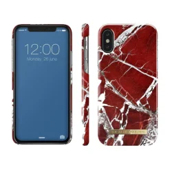 iDeal of Sweden - Fashion Case Cover - Scarlet Red Marble - iPhone XS Max - iPhone Case - New Fashion Collection - Avvenice