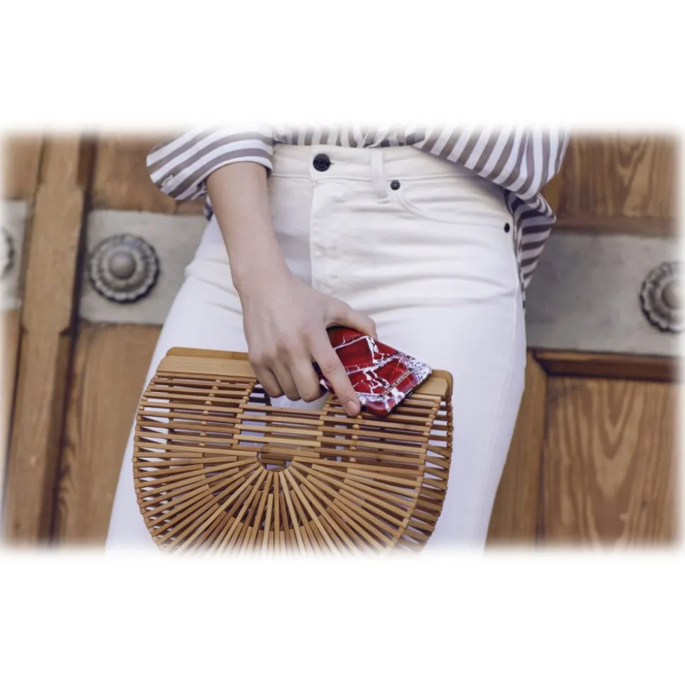 iDeal of Sweden - Fashion Case Cover - Scarlet Red Marble - iPhone XS Max - iPhone Case - New Fashion Collection - Avvenice