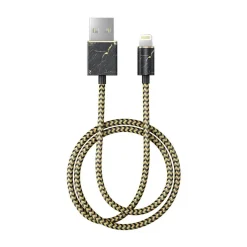 iDeal of Sweden - Fashion Cable - Port Laurent Marble - iPhone - Lightning MFI Certified by Apple - New Fashion Collection - Avvenice
