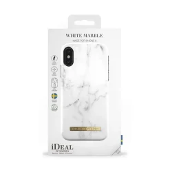 iDeal of Sweden - Fashion Case Cover - White Marble - iPhone XS Max - iPhone Case - New Fashion Collection - Avvenice