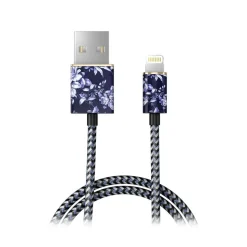 iDeal of Sweden - Fashion Cable - Sailor Blue Bloom - iPhone - Apple - Lightning MFI Certified by Apple - New Fashion Collection - Avvenice