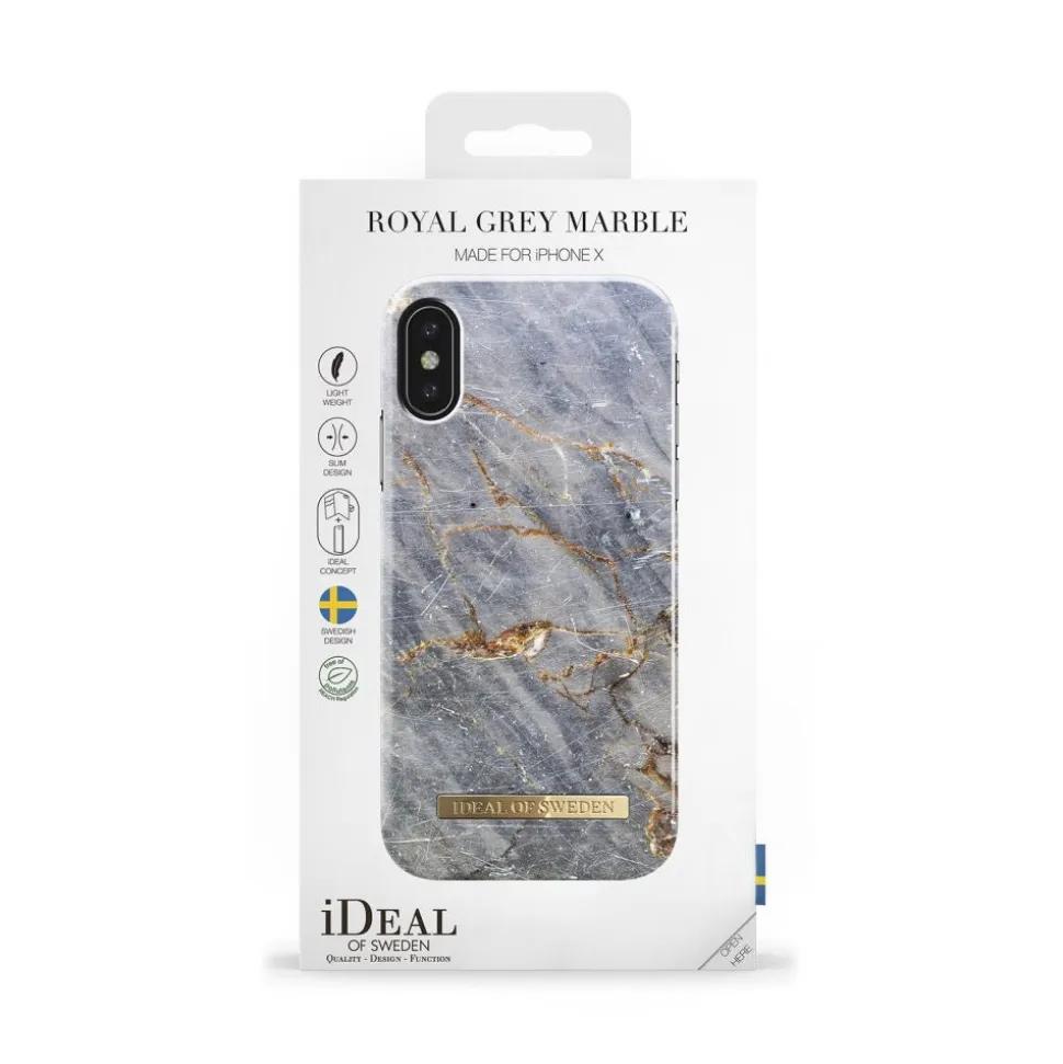 iDeal of Sweden - Fashion Case Cover - Royal Grey Marble - iPhone XR - iPhone Case - New Fashion Collection - Avvenice