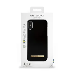 iDeal of Sweden - Fashion Case Cover - Matte Black - iPhone X / XS - iPhone Case - New Fashion Collection - Avvenice