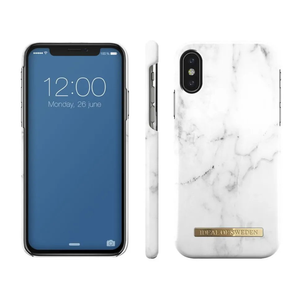 iDeal of Sweden - Fashion Case Cover - White Marble - iPhone XR - iPhone Case - New Fashion Collection - Avvenice