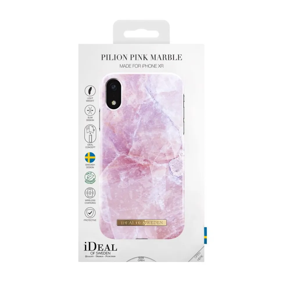 iDeal of Sweden - Fashion Case Cover - Pink Marble - iPhone XR - iPhone Case - New Fashion Collection - Avvenice