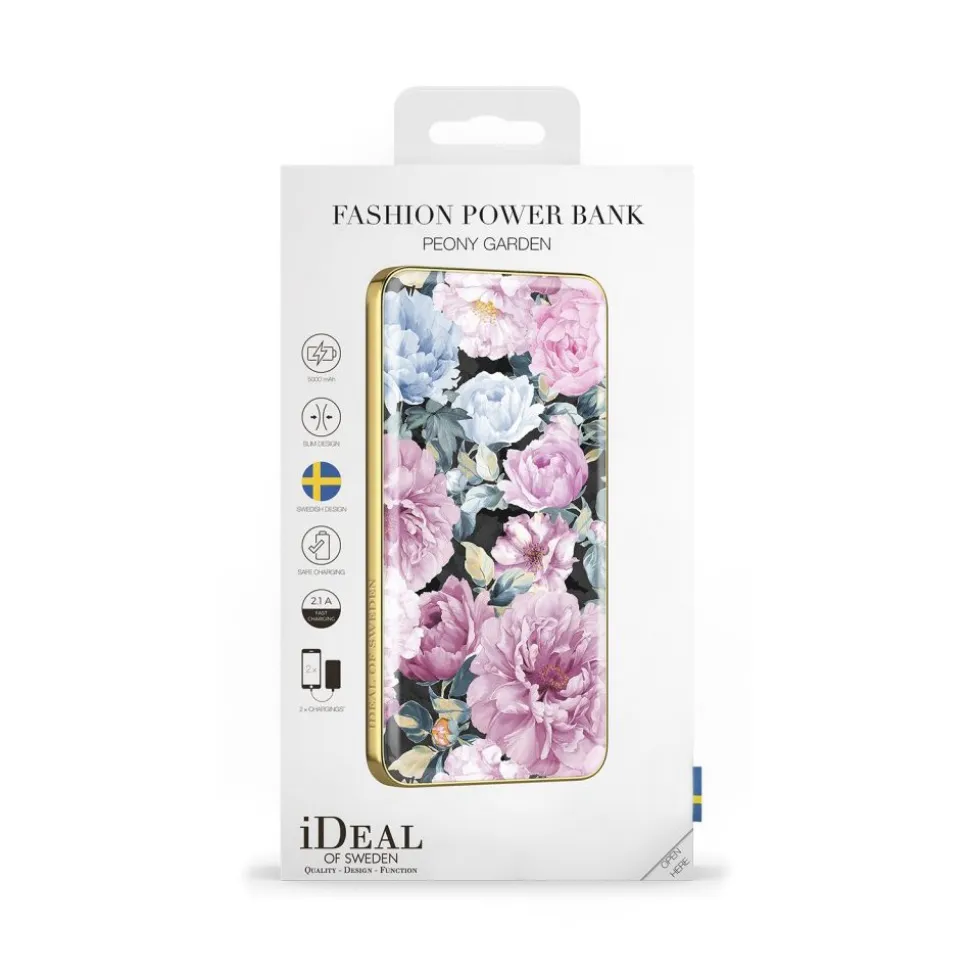 iDeal of Sweden - Fashion Power Bank - Peony Garden - iPhone Samsung Sony - New Fashion Collection - Avvenice