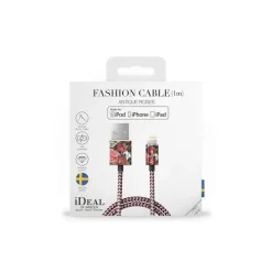 iDeal of Sweden - Fashion Cable - Antique Roses - iPhone - Apple - Lightning MFI Certified by Apple - New Fashion Collection - Avvenice