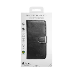 iDeal of Sweden - Magnet Wallet Cover - Black - iPhone XR - iPhone Case - New Fashion Collection - Avvenice