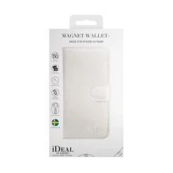 iDeal of Sweden - Magnet Wallet Cover - White - iPhone XR - iPhone Case - New Fashion Collection - Avvenice