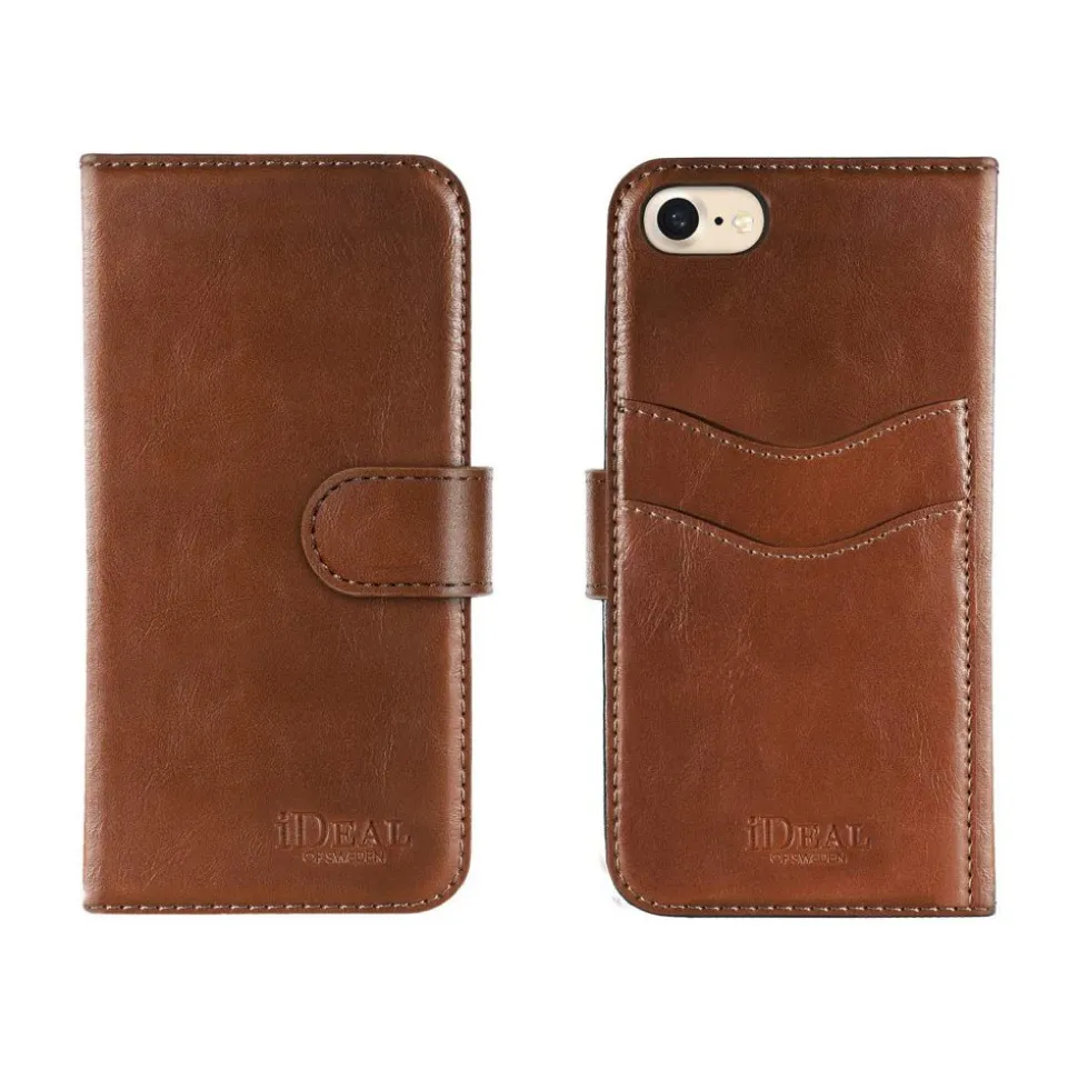iDeal of Sweden - Magnet Wallet Cover - Brown - iPhone 8 / 7 / 6 / 6s Plus - iPhone Case - New Fashion Collection - Avvenice