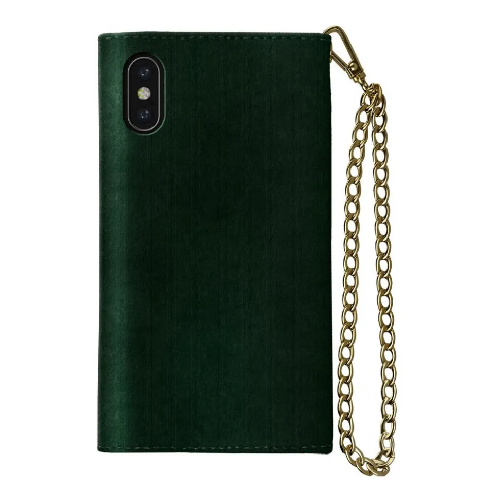 iDeal of Sweden - Mayfair Clutch Velvet Cover - Green - iPhone 8 / 7 / 6 / 6s Plus - iPhone Case - New Fashion Collection - Avvenice