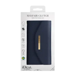 iDeal of Sweden - Mayfair Clutch Cover - Navy - Samsung S9+ - iPhone Case - New Fashion Collection - Avvenice