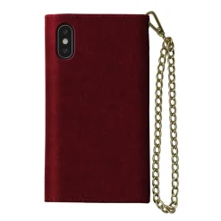 iDeal of Sweden - Mayfair Clutch Velvet Cover - Red - Samsung S9+ - iPhone Case - New Fashion Collection - Avvenice