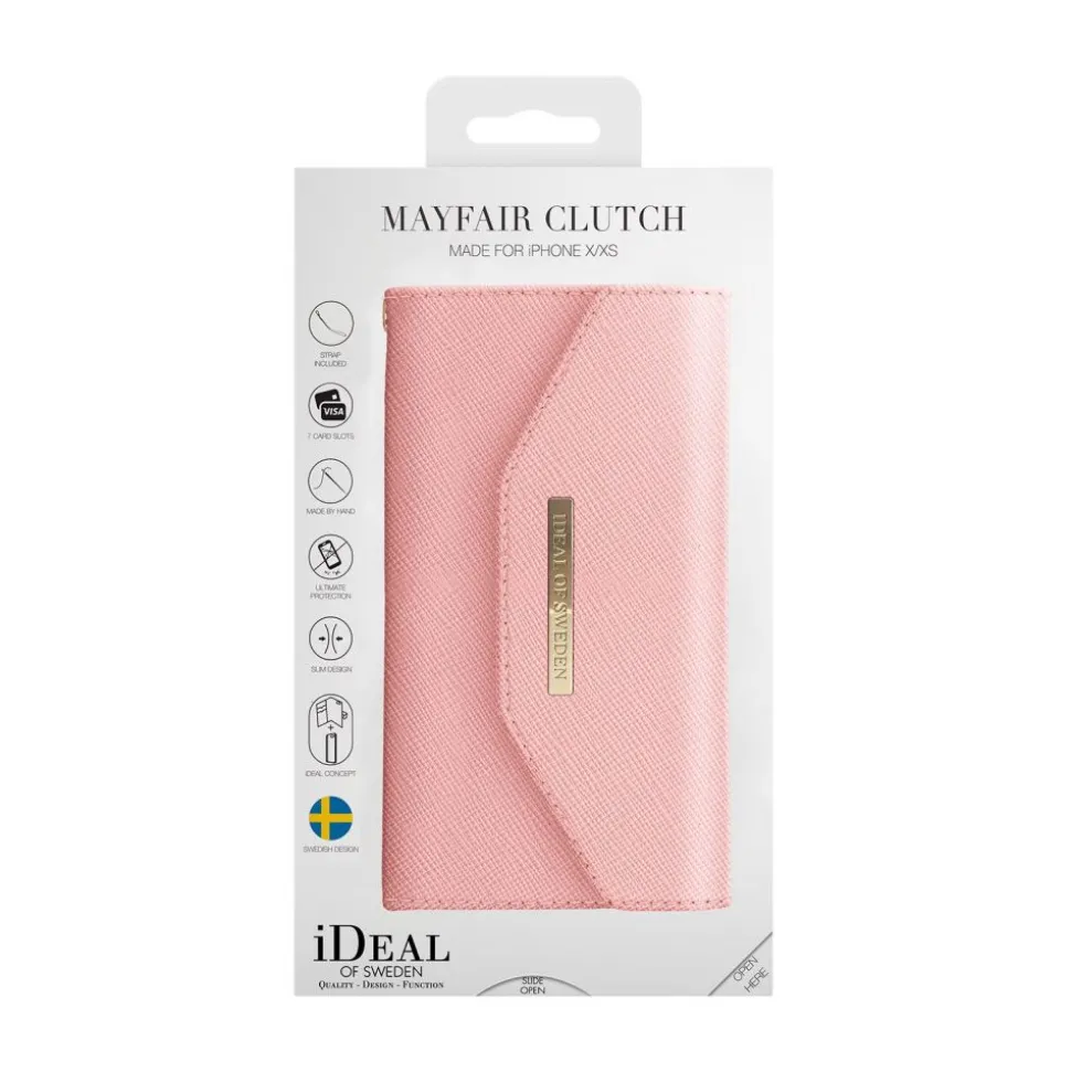 iDeal of Sweden - Mayfair Clutch Cover - Pink - Samsung S9+ - iPhone Case - New Fashion Collection - Avvenice