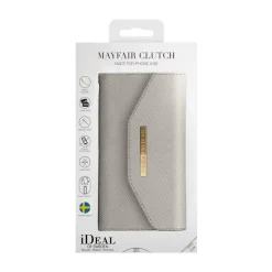 iDeal of Sweden - Mayfair Clutch Cover - Grey - iPhone X / XS - iPhone Case - New Fashion Collection - Avvenice