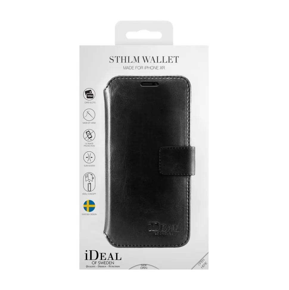 iDeal of Sweden - STHLM Wallet Cover - Black - iPhone 8 / 7 / 6 / 6s - iPhone Case - New Fashion Collection - Avvenice