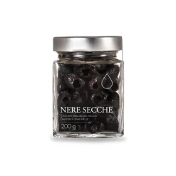 Il Bottaccio - Dried Black Olives - Olives - Italian - High Quality - 200 g - Avvenice