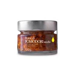 Il Bottaccio - Dried Tomato Pesto with Extra Virgin Olive Oil - Italian - High Quality - 100 gr - Avvenice