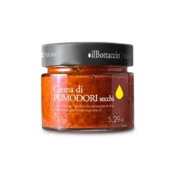 Il Bottaccio - Dried Tomatoes Cream in Extra Virgin Olive Oil - Italian - High Quality - 150 gr - Avvenice