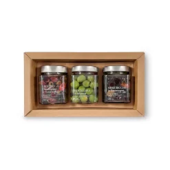 Il Bottaccio - Tris Olive Gift Box - Gift Ideas - Italian - High Quality - Avvenice
