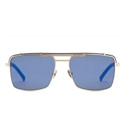 Italia Independent - Hublot H015 - Gold Blue - Hublot Official - H015.120.021 - Sunglasses - Italia Independent Eyewear - Avvenice