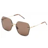 Italia Independent - I-I Mod. Janice 0314 - Gold Brown - 0314.120.000 - Sunglasses - Italy Independent Eyewear - Avvenice