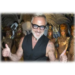 Italia Independent - Velvet 0090V - Gianluca Vacchi - Black Velvet - 009.000 - Sunglasses - Gianluca Vacchi Official - Avvenice