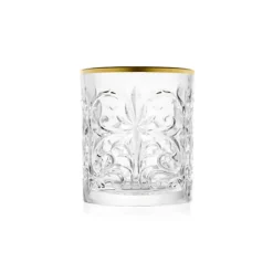 Ivana Ciabatti - Gold Glass - 6 Pack - Gold Limited Edition - Precious Glass - Handmade in Italy - Home Luxury - Avvenice