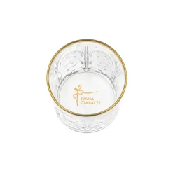 Ivana Ciabatti - Gold Glass - 6 Pack - Gold Limited Edition - Precious Glass - Handmade in Italy - Home Luxury - Avvenice