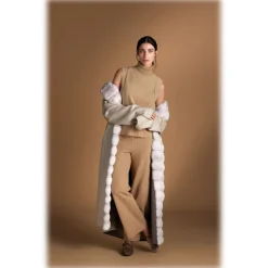 Jade Montenapoleone - Cristina Coat - Fur Coat - Luxury Exclusive Collection - Avvenice