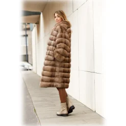 Jade Montenapoleone - Doreen Sable Fur - Fur Coat - Luxury Exclusive Collection - Avvenice