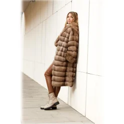 Jade Montenapoleone - Doreen Sable Fur - Fur Coat - Luxury Exclusive Collection - Avvenice