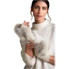 Jade Montenapoleone - Gaia Gloves - Fur Coat - Luxury Exclusive Collection - Avvenice