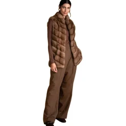 Jade Montenapoleone - Janette Vest - Fur Coat - Luxury Exclusive Collection - Avvenice