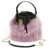Janné Hebuterné - Hobo Bag - Bag of Calf Leather - Black Pink - Handmade in Italy - Luxury Exclusive Collection - Avvenice