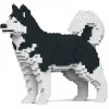Jekca - Alaskan Malamute 01-M01 - Big - Lego - Sculpture - Construction - 4D - Brick Animals - Toys - Avvenice