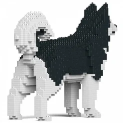 Jekca - Alaskan Malamute 01-M01 - Big - Lego - Sculpture - Construction - 4D - Brick Animals - Toys - Avvenice