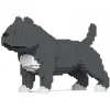 Jekca - American Bully 01S-M03 - Lego - Sculpture - Construction - 4D - Brick Animals - Toys - Avvenice