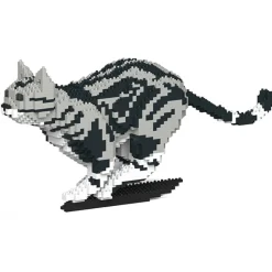 Jekca - American Shorthair Cat 06S-M01 - Lego - Sculpture - Construction - 4D - Brick Animals - Toys - Avvenice