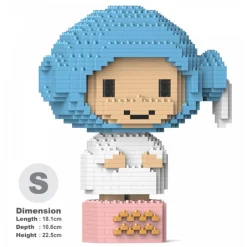 Jekca - Aquarius 01S - Lego - Sculpture - Construction - 4D - Brick Animals - Toys - Avvenice