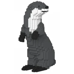Jekca - Asian Small-Clawed Otter 01S - Lego - Sculpture - Construction - 4D - Brick Animals - Toys - Avvenice
