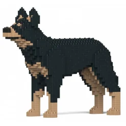 Jekca - Australian Kelpie 01-M01 - Big - Lego - Sculpture - Construction - 4D - Brick Animals - Toys - Avvenice