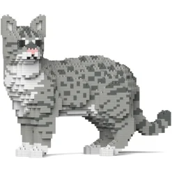 Jekca - Australian Mist 01S-M02 - Lego - Sculpture - Construction - 4D - Brick Animals - Toys - Avvenice