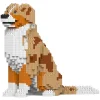 Jekca - Australian Shepherd 01-M02 - Lego - Sculpture - Construction - 4D - Brick Animals - Toys - Avvenice