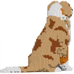 Jekca - Australian Shepherd 01-M02 - Big - Lego - Sculpture - Construction - 4D - Brick Animals - Toys - Avvenice