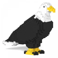 Jekca - Bald Eagle 01S - Lego - Sculpture - Construction - 4D - Brick Animals - Toys - Avvenice