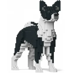 Jekca - Basenji 01-M02 - Big - Lego - Sculpture - Construction - 4D - Brick Animals - Toys - Avvenice