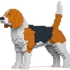 Jekca - Beagle 01 - Big - Lego - Sculpture - Construction - 4D - Brick Animals - Toys - Avvenice